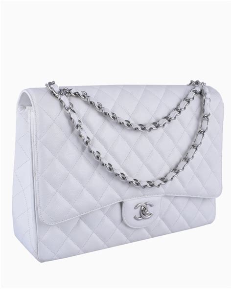 bolsa branca da chanel|chanel clearance outlet.